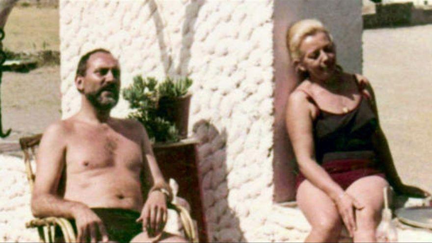 Hans i Marketta Schilling paren el sol a la terrassa d&#039;El Bulli a la dècada de 1960