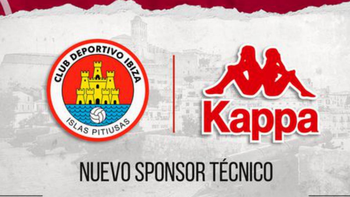 La firma de ropa deportiva Kappa vestirá ahora al CD Ibiza para las  próximas tres temporadas - Diario de Ibiza