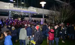 Moaña compite con las luces de Navidad de Vigo y las licita por 50.000 euros