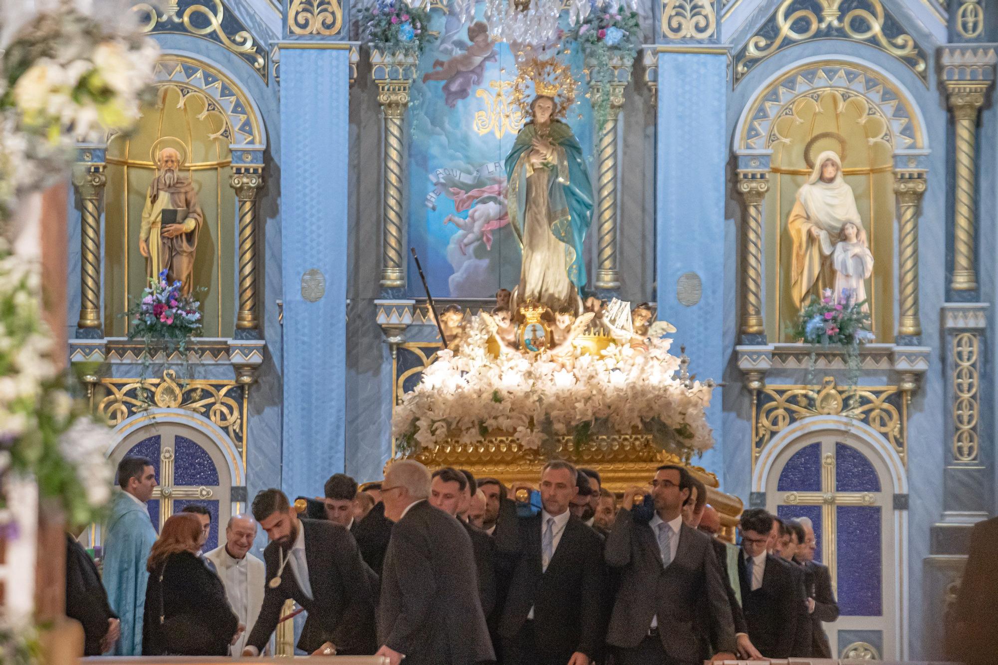 Procesión de La Purísima en Torrevieja