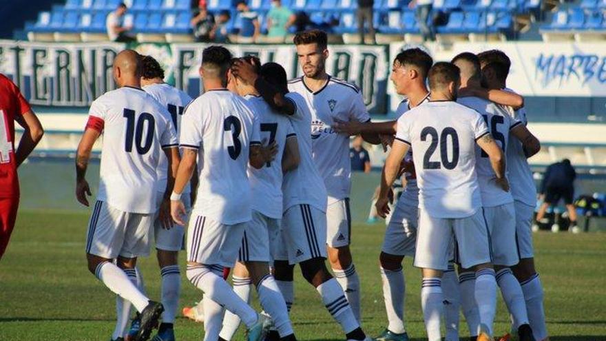 El Marbella FC saboreó esta pretemporada el retorno de su propia afición a las gradas, en la victoria por 2-1 frente al Sevilla Atlético.