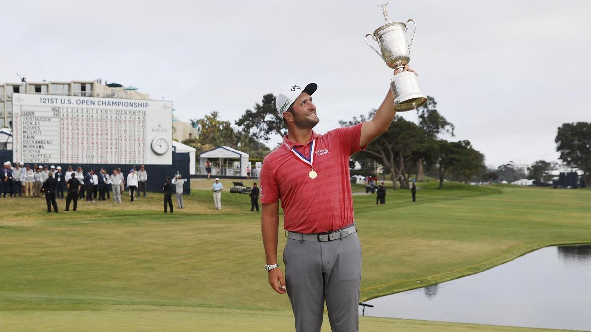 Jon Rahm gana el US Open de golf