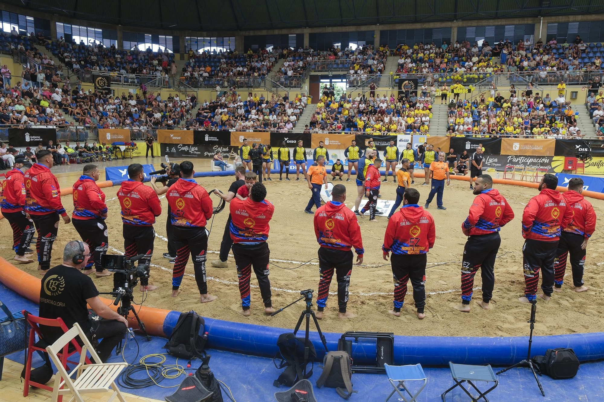 Final del torneo DISA Gobierno de Canarias de Lucha