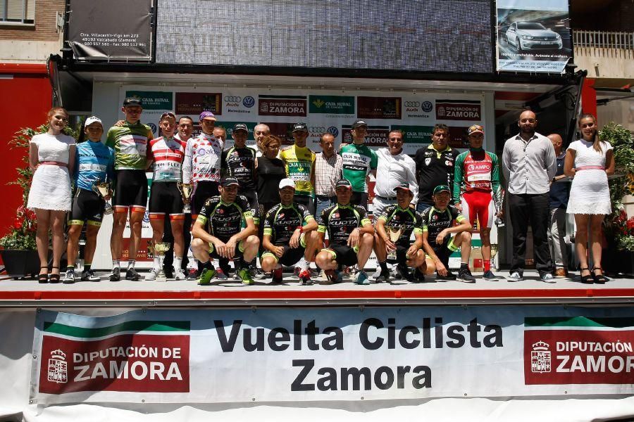 Manuel Sola, vencedor final de la Vuelta a Zamora