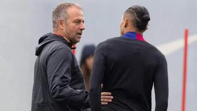 La petición de Raphinha que sorprendió a Flick