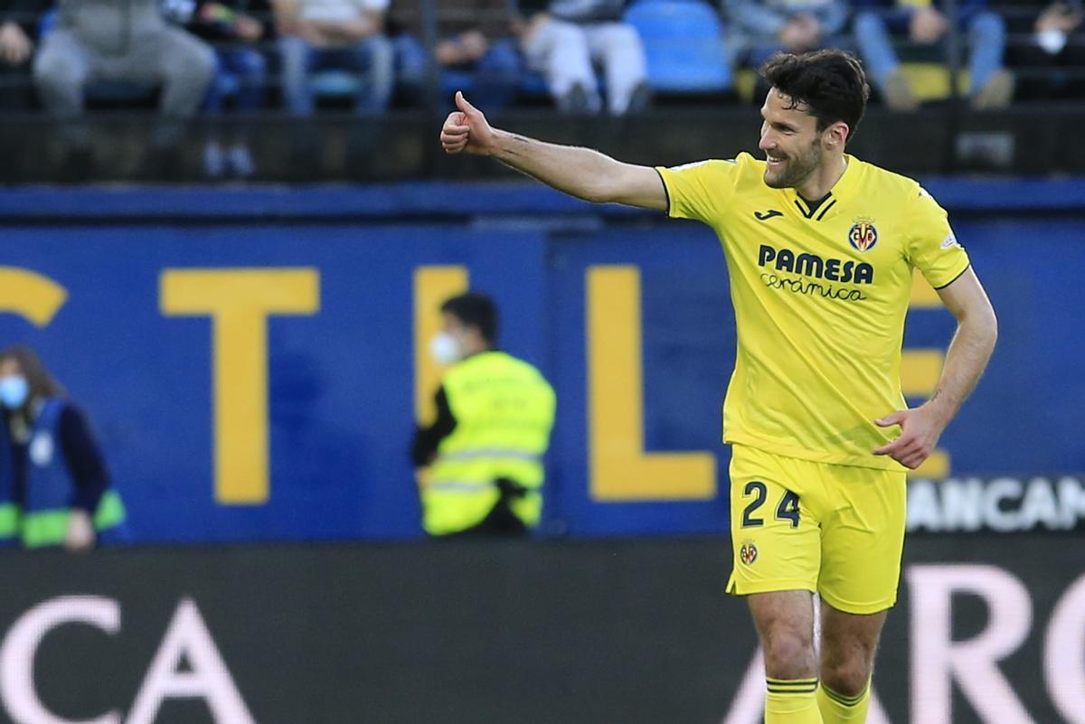 Alfonso Pedraza, durante un partido de liga.