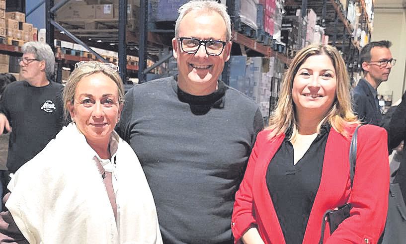 Macu Moreno, Jaime Alzamora y  Maria Renart.