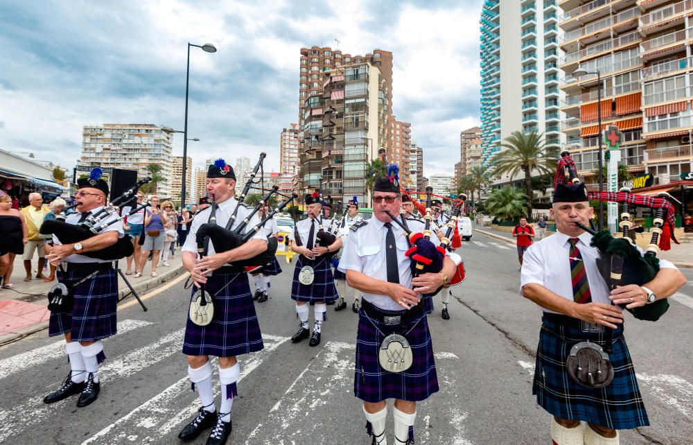 Los británicos celebran en Benidorm el Poppy Appeal