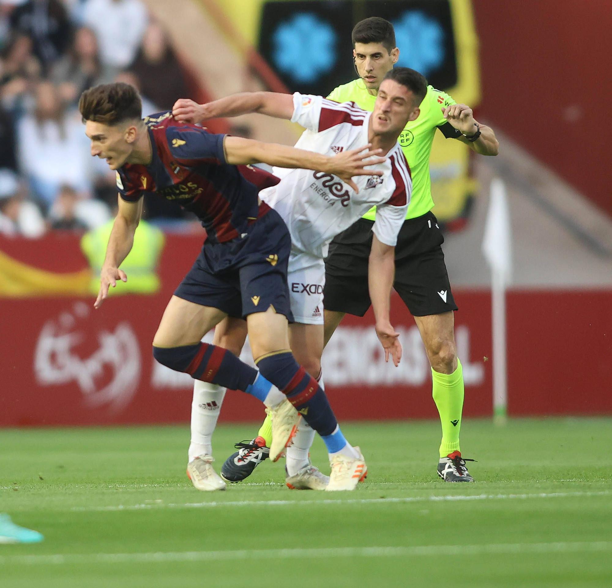 Las mejores imágenes del Albacete - Levante