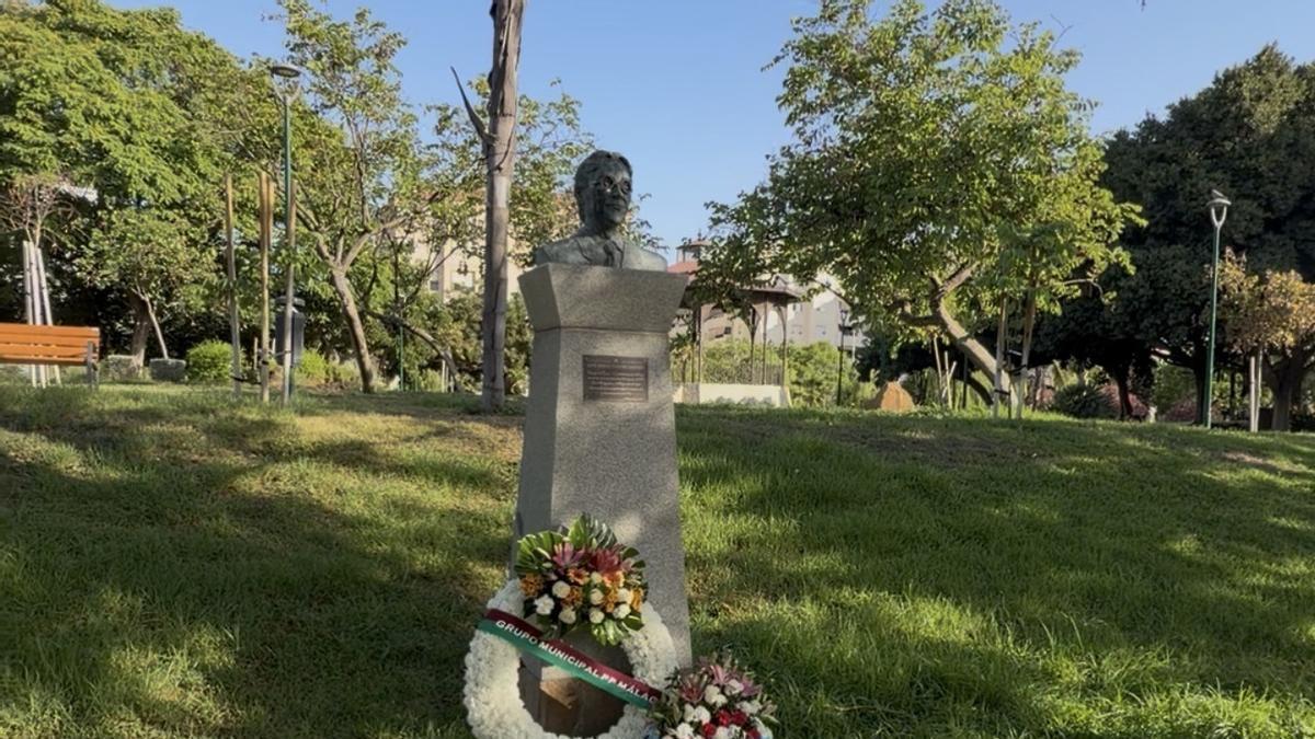 Ofrenda floral a Martín Carpena este 15 julio de 2026