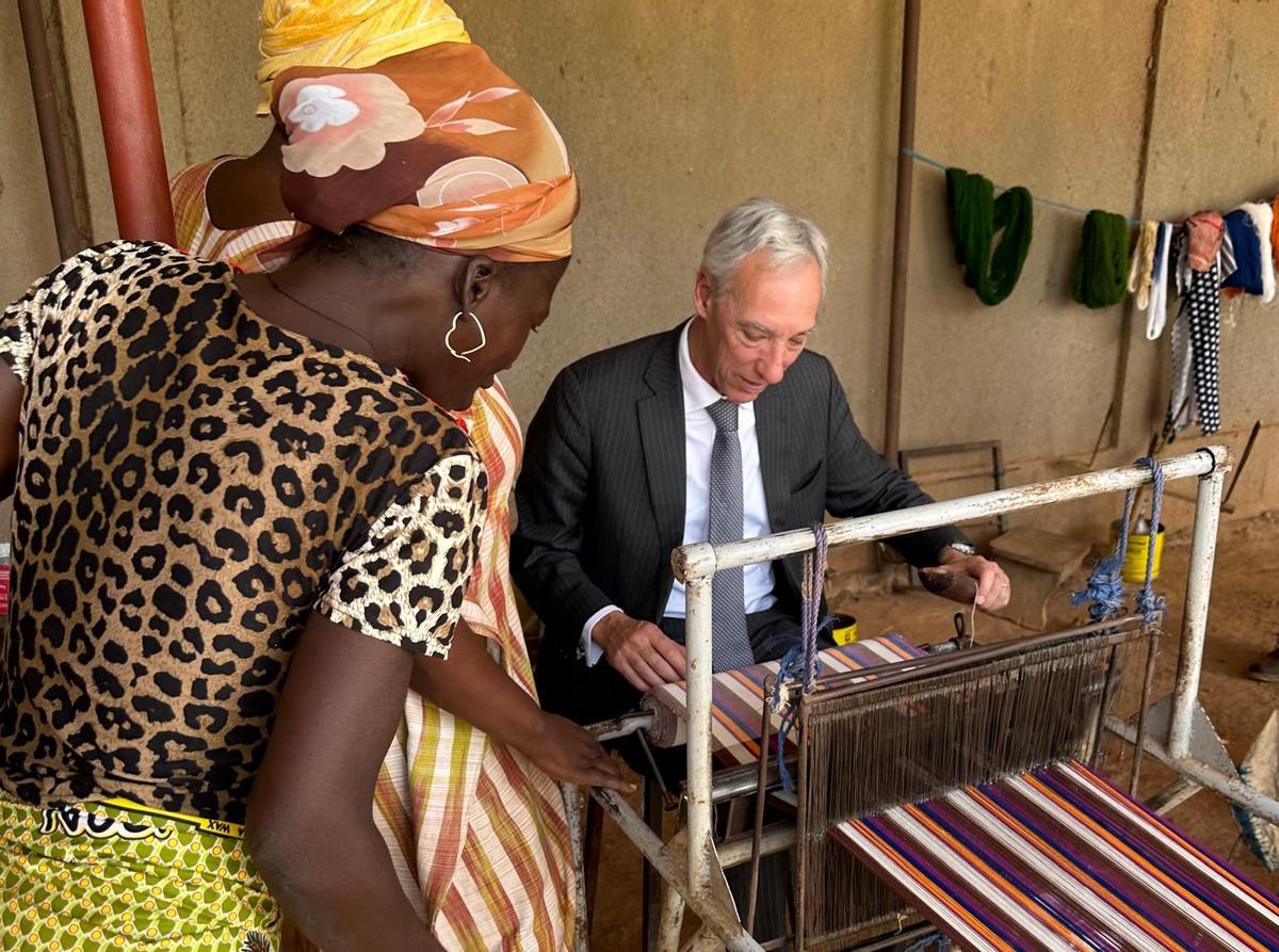João Cravinho, representante de la UE para el Sahel en Uagadugú Burkina Faso 11 febrero 2025