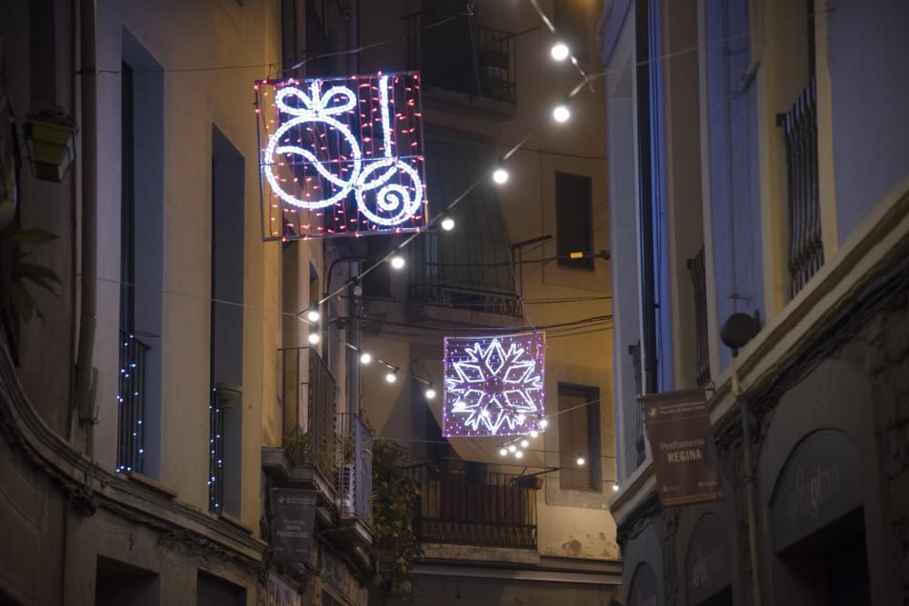 L'encesa de les llums de Nadal a Manresa