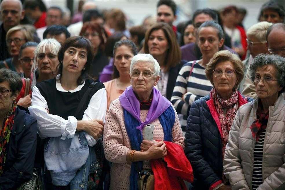 Concentración contra las agresiones sexuales.