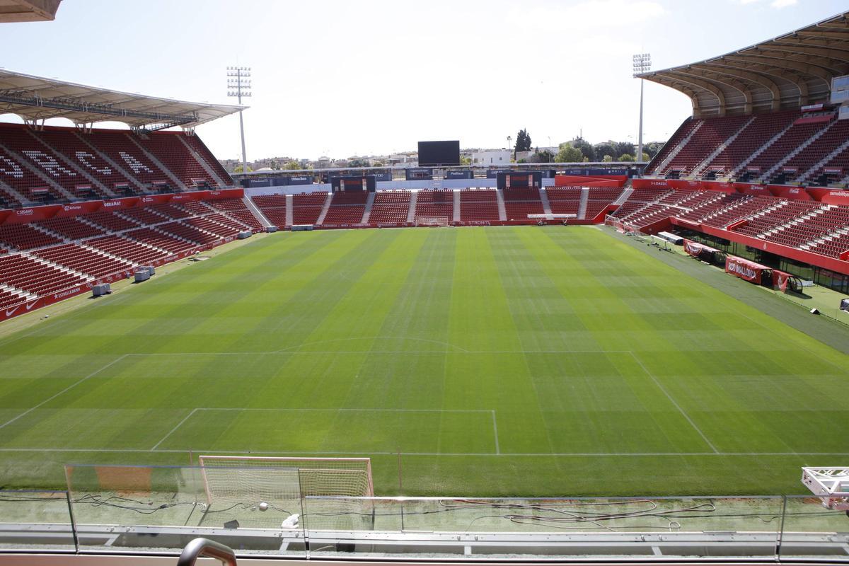 Rundgang durch das Stadion Son Moix von Real Mallorca