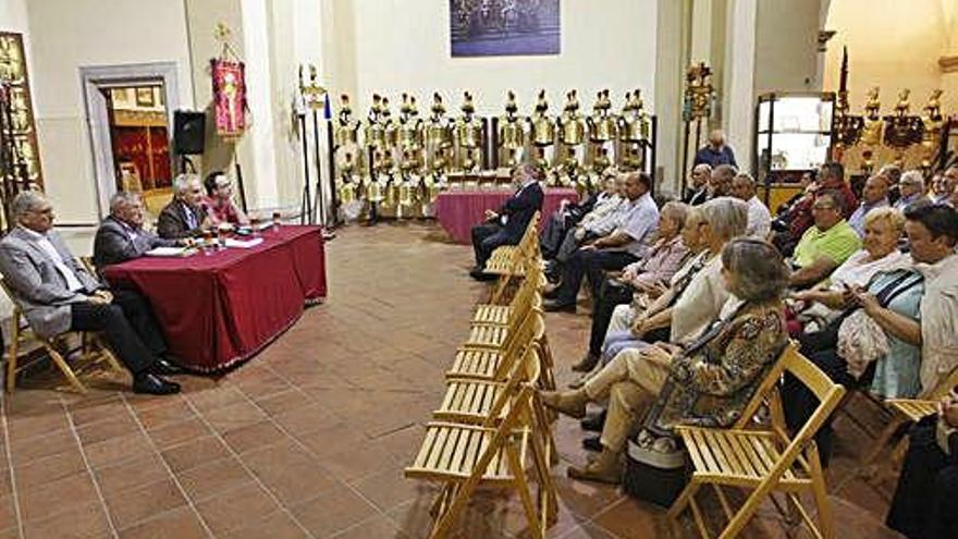 Un moment de la presentació, a l&#039;església de Sant Lluc.