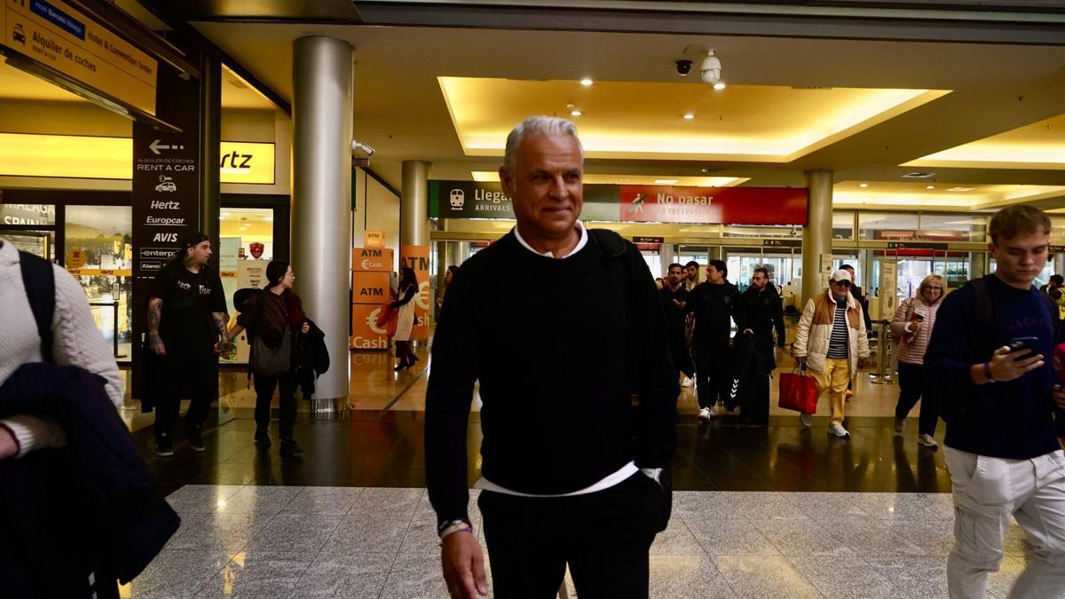 Sergio Pellicer, destituido como entrenador del Málaga CF.