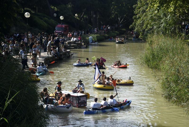 Bajada del Canal de Torrero en Zaragoza