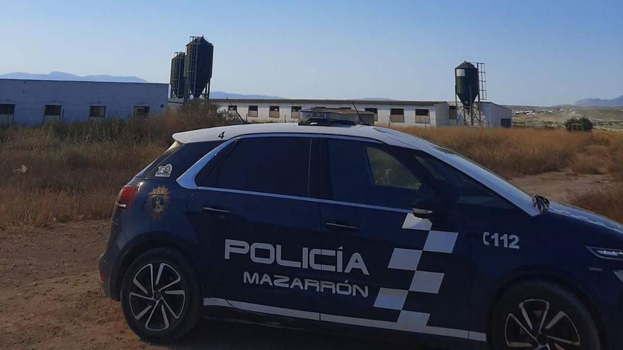 Vehículo de la Policía Local de Mazarrón.