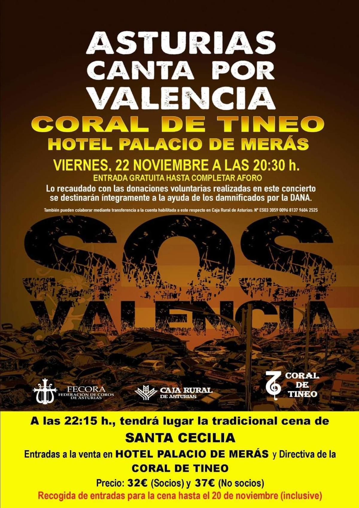 Cartel del concierto.