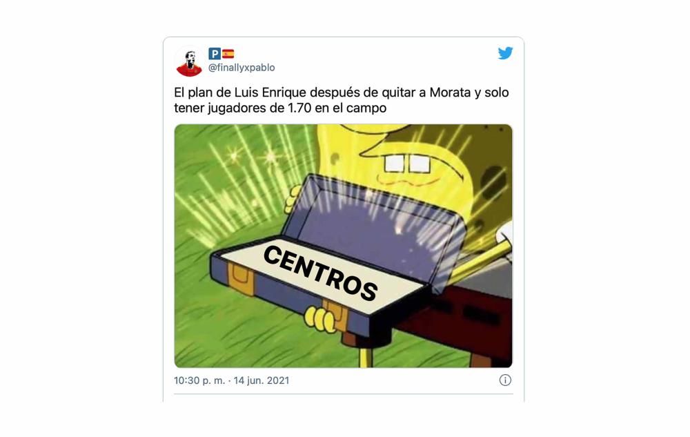 Los mejores memes del España - Suecia