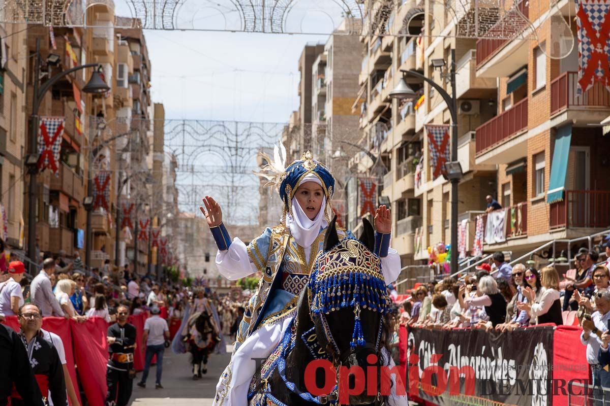 Desfile infantil del Bando Moro en las Fiestas de Caravaca