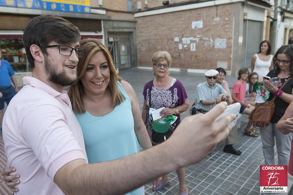 Mitin de Susana Díaz en Córdoba.