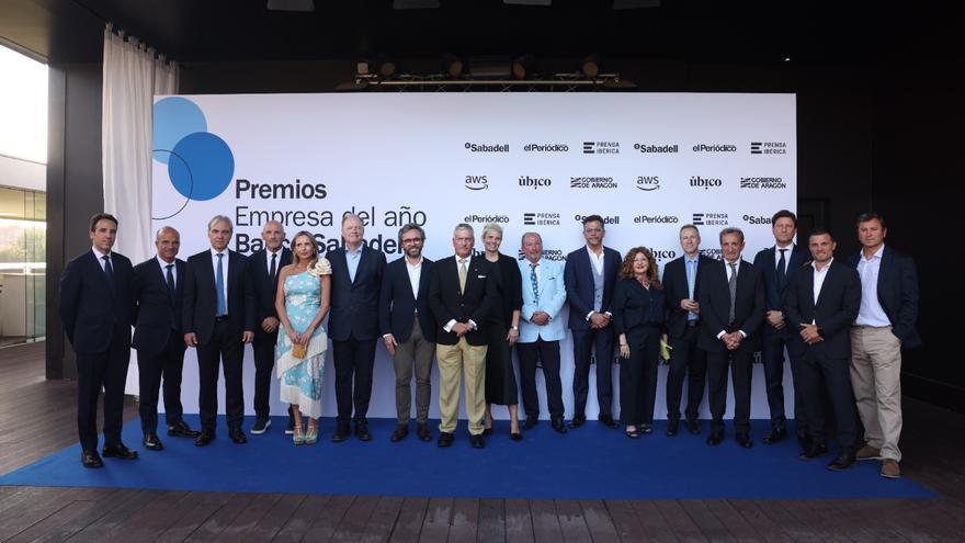 Una gala que da visibilidad al empuje del tejido empresarial en el crecimiento de Aragón