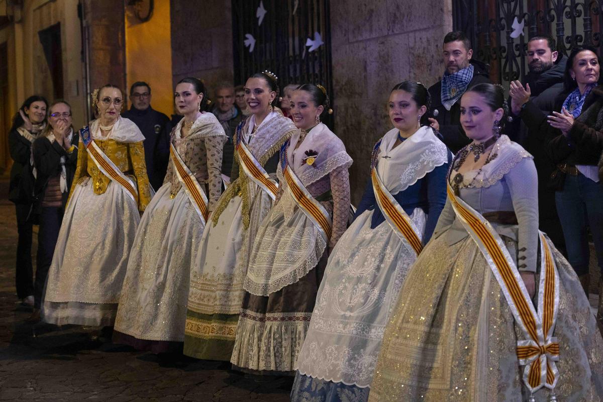 Las imágenes de la Nit d'Albaes en Sagunt