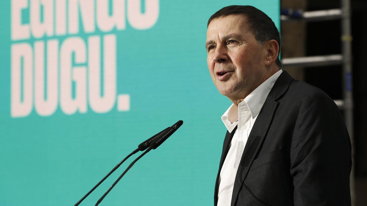 El líder de EH Bildu, Arnaldo Otegui. El líder de EH Bildu, Arnaldo Otegui.
