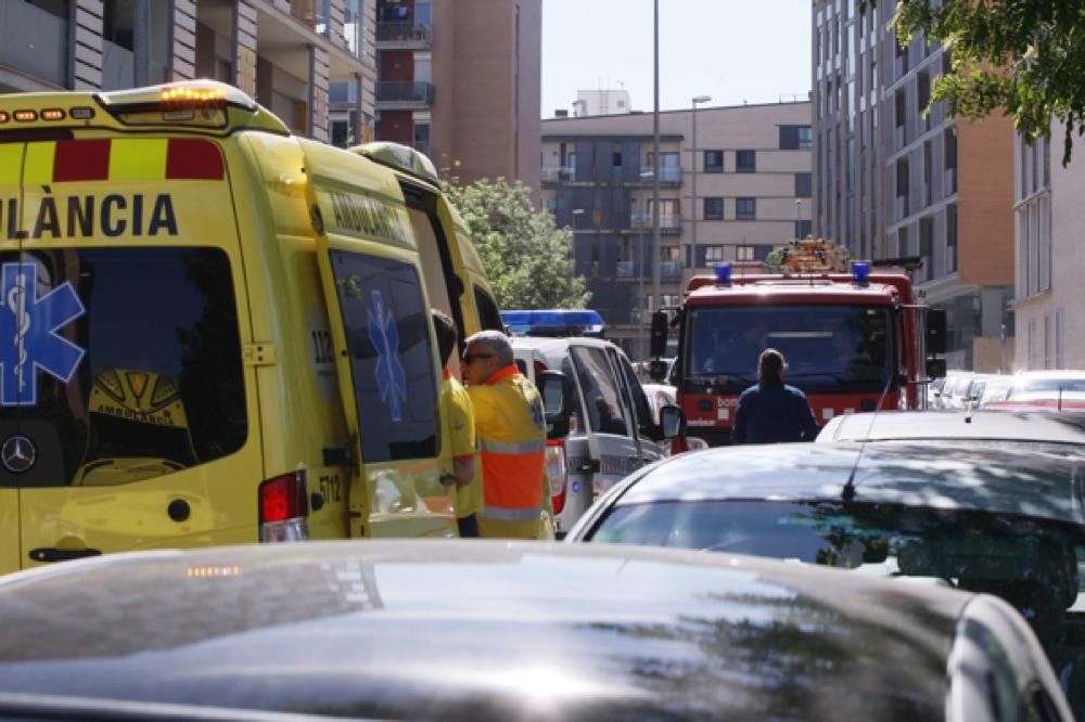 Accident a Girona