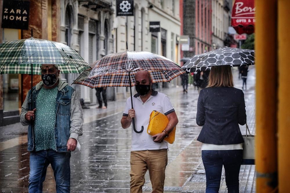 Lluvias en Tenerife