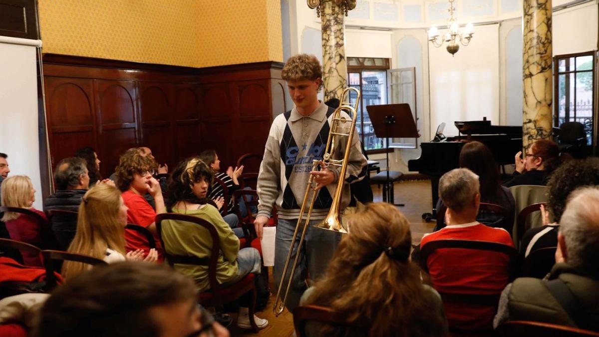 Una pasada la cumbre de trombonistas con clases magistrales y concierto | MARA VILLAMUZA