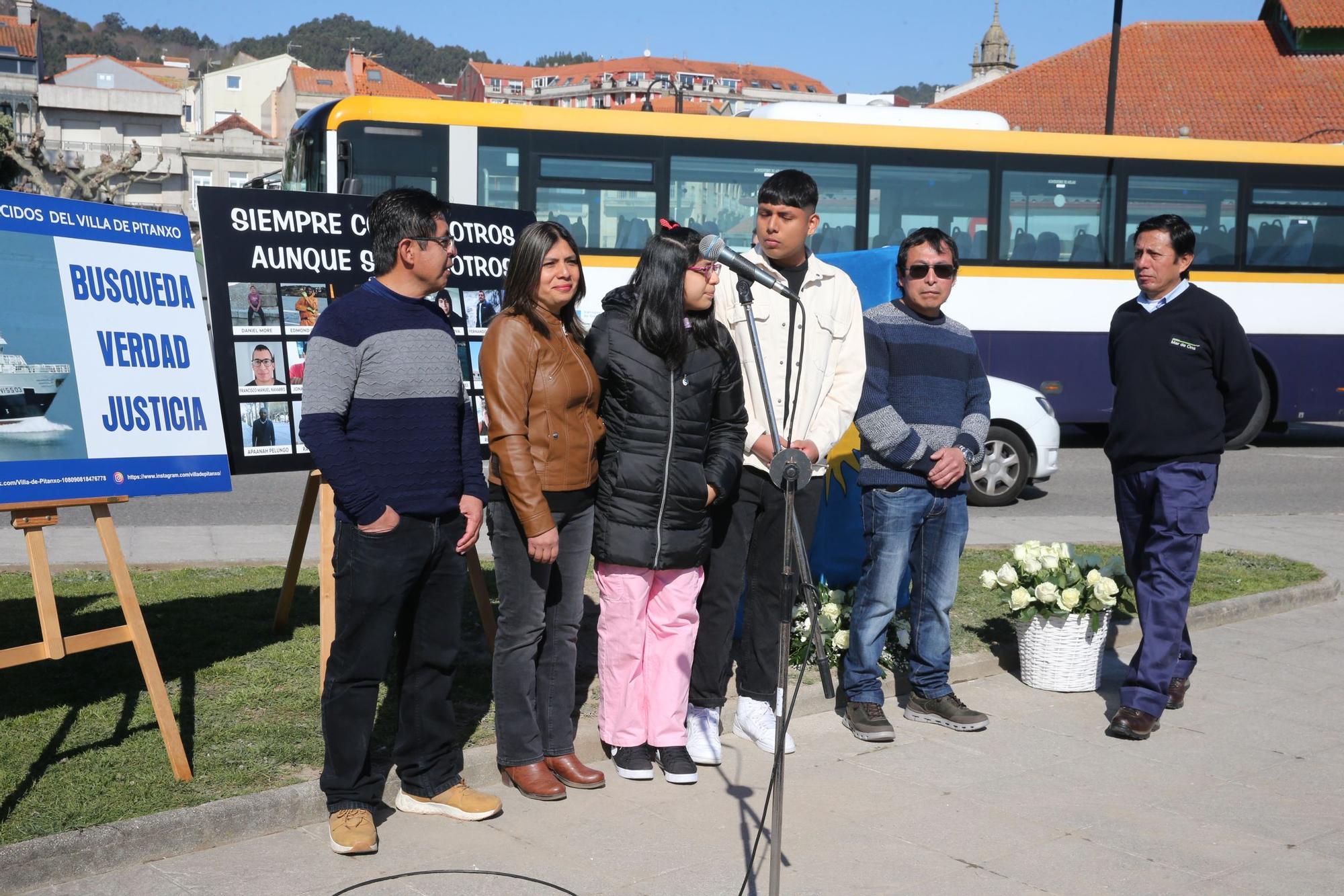 Cangas recuerda para la eternidad a los 21 del 'Pitanxo'