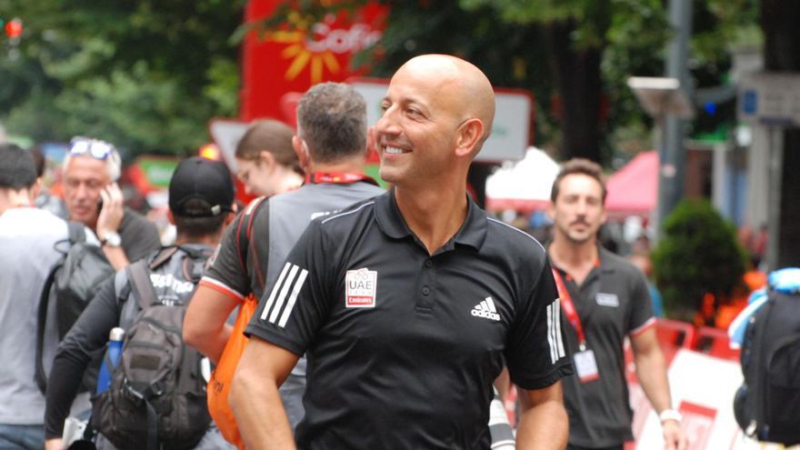 Matxín, responsable del UAE Team Emirates, ante la presencia de su equipo en la región: &quot;A la Vuelta a Asturias vamos con un equipo competitivo y a ganarla&quot;