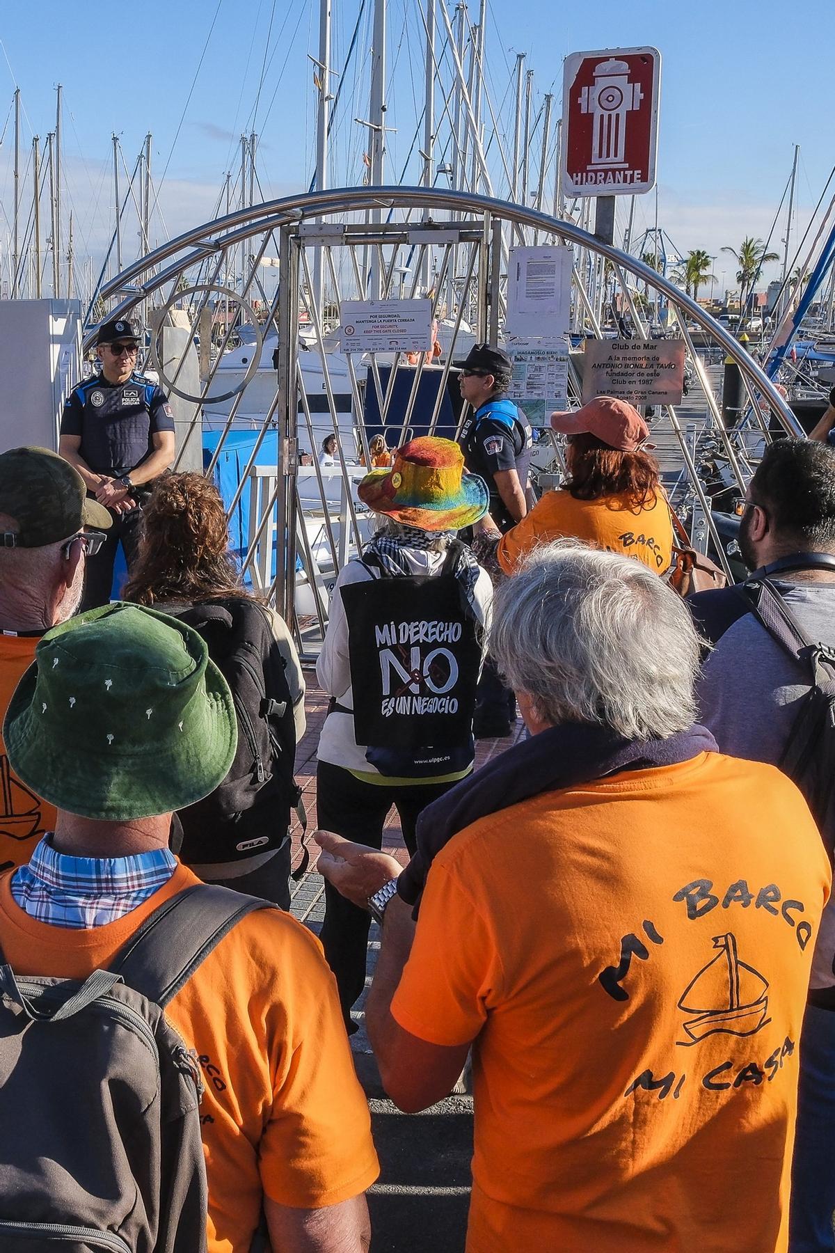 Desahucio en el Muelle Deportivo