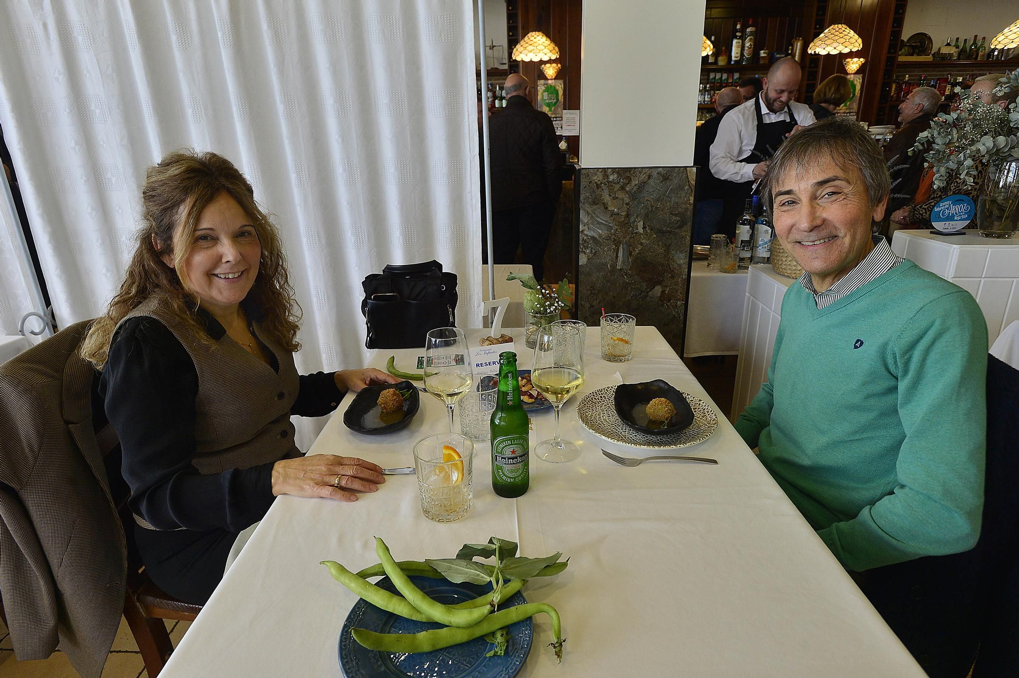 Menjars de la Terra en el restaurante  Los Infantes de Almoradí.