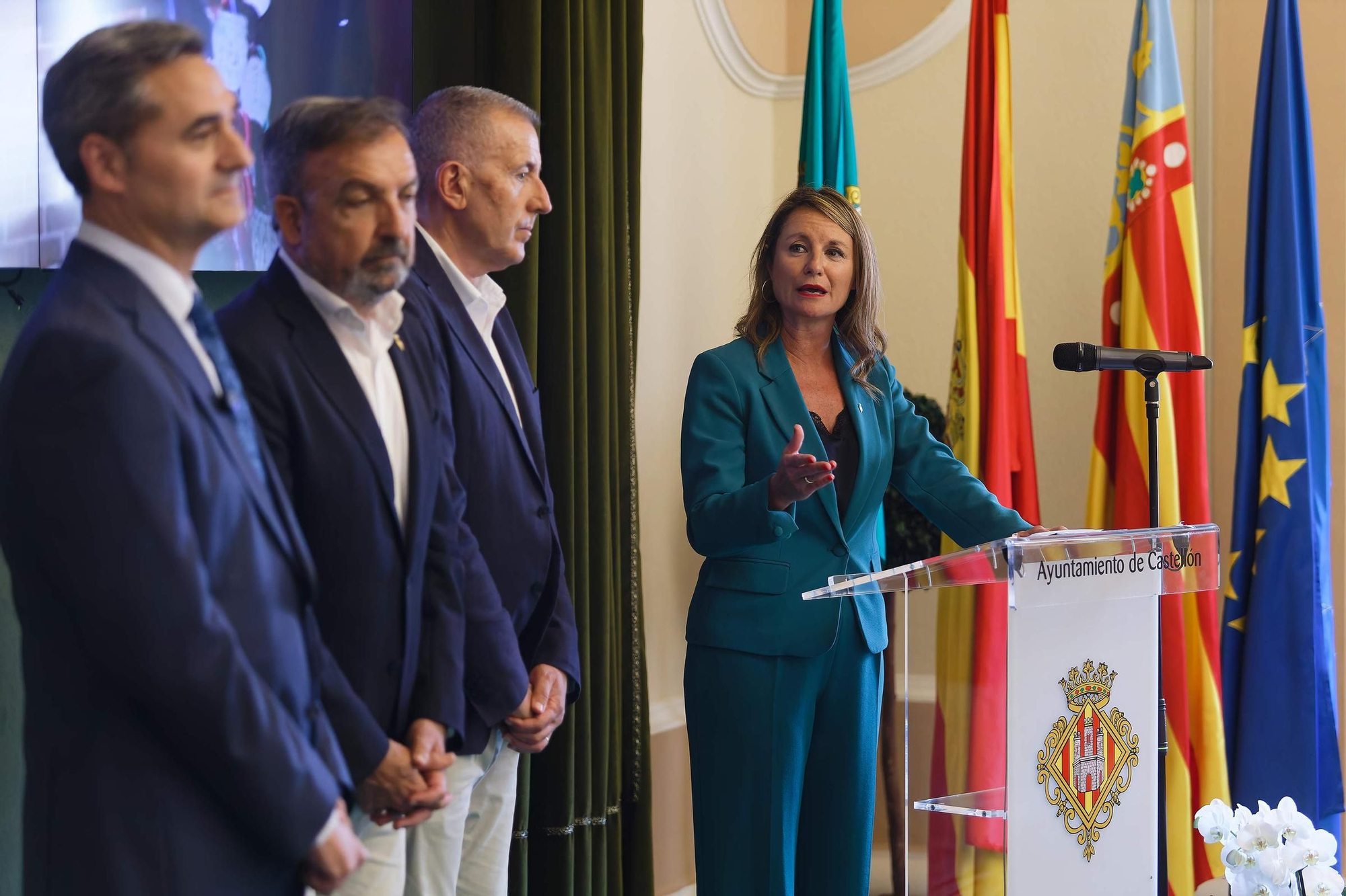 Todas las imagenes del balance de mitad de legislatura del equipo de gobierno de Castelló