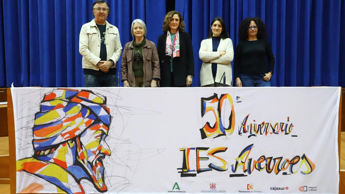 Equipo directivo del IES Averroes de Córdoba.