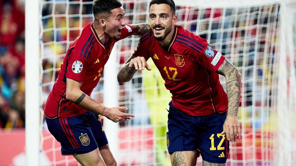 El delantero de la selección española Joselu