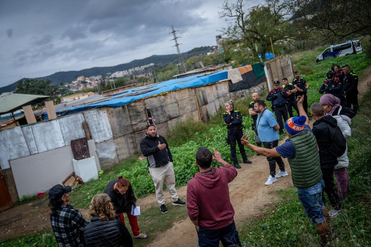 Cuenta atrás para el desalojo del campamento de chabolas de Montcada