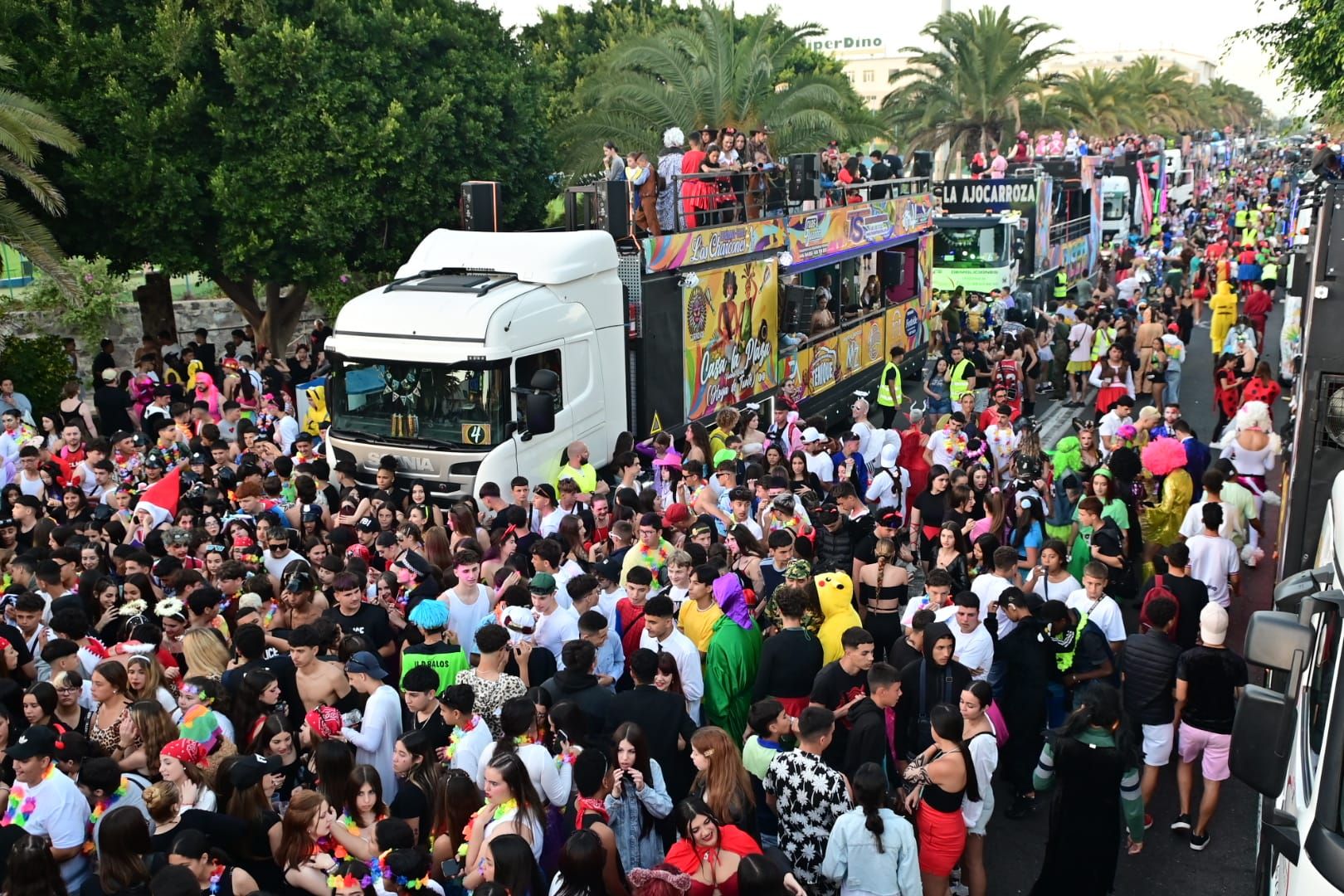 Cabalgata del carnaval de Vecindario 2023