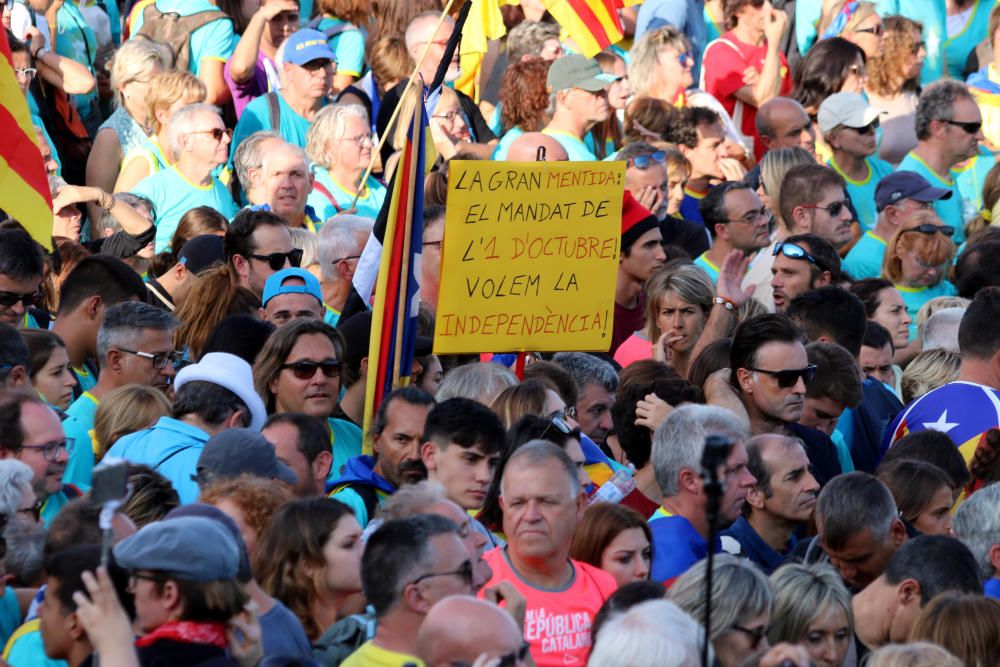 Manifestació de la Diada a Barcelona 2019