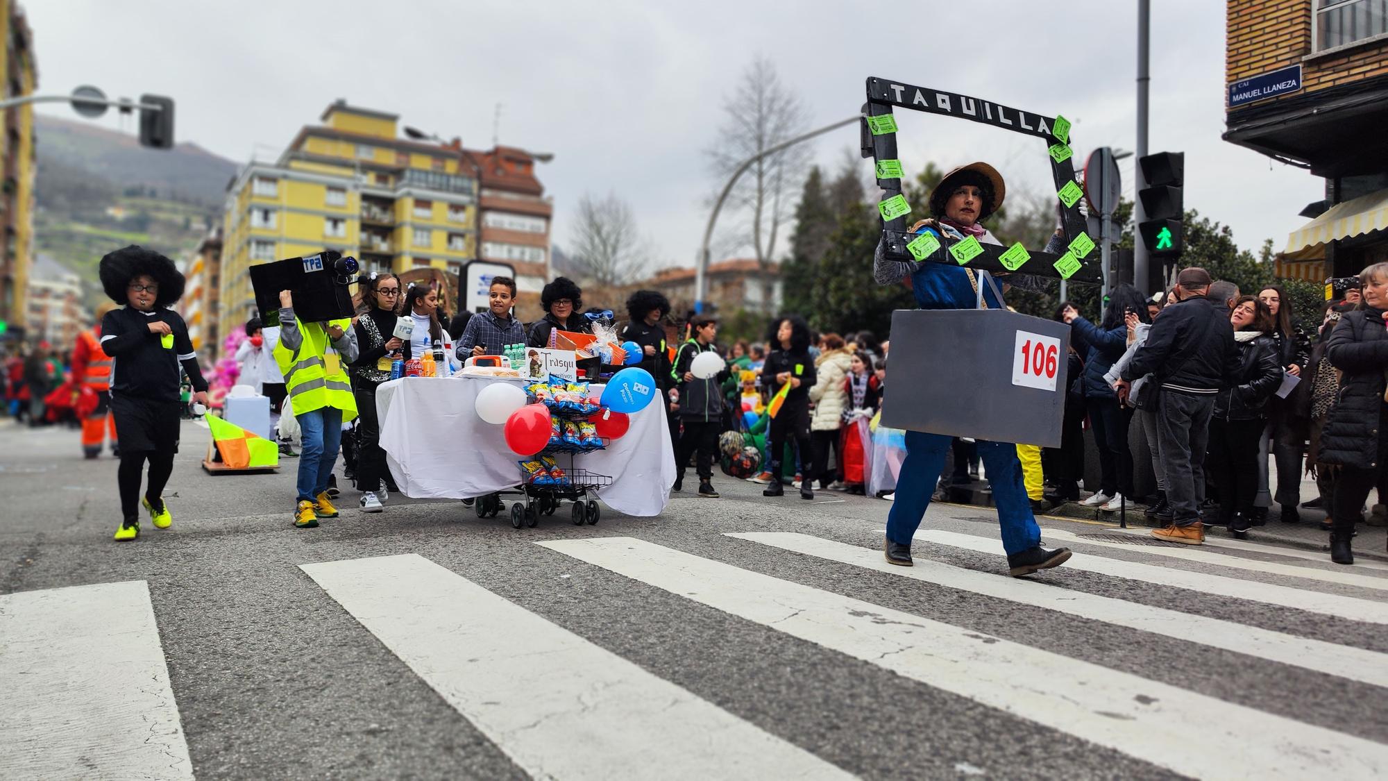 En imágenes, el Antroxu de Mieres.