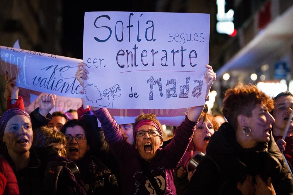 Las mejores imágenes del huelga en Ourense