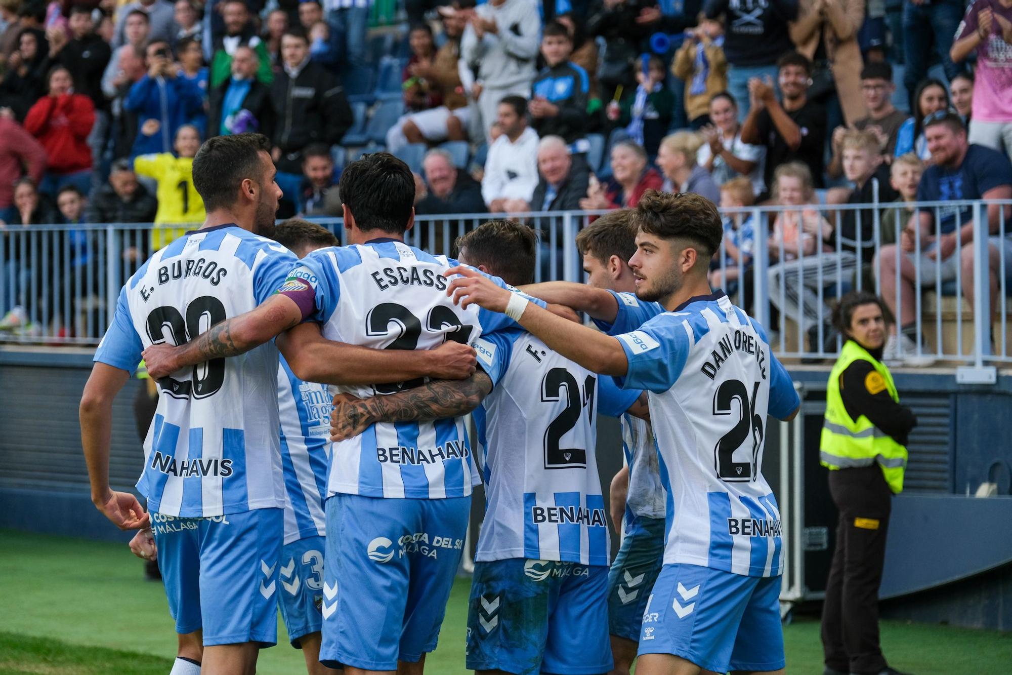 LaLiga SmartBank | Málaga CF - SD Ponferradina, en imágenes