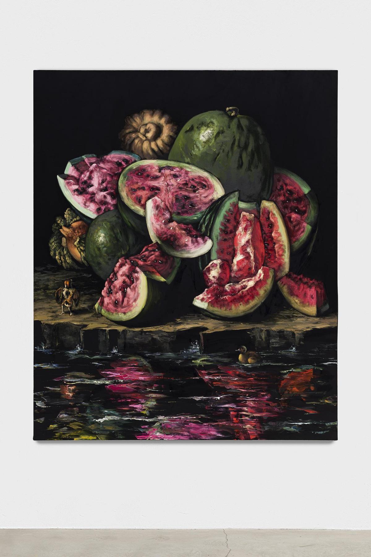 Obra de Jorge Diezma que alberga la galería F2.