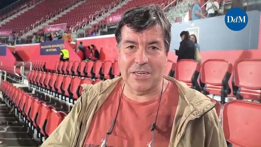 Miquel Fullana, tras el España – Inglaterra: "Ha sido un partido de 10"