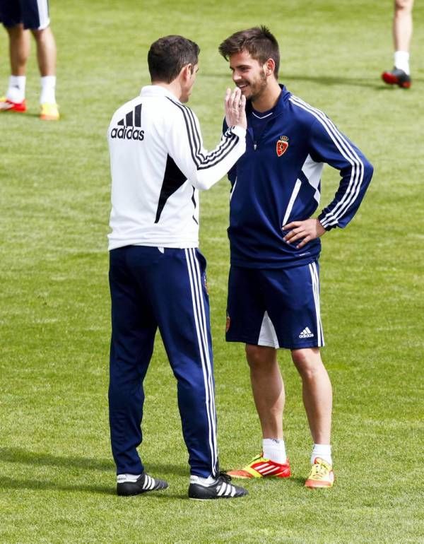 Imágenes del entrenamiento del Real Zaragoza