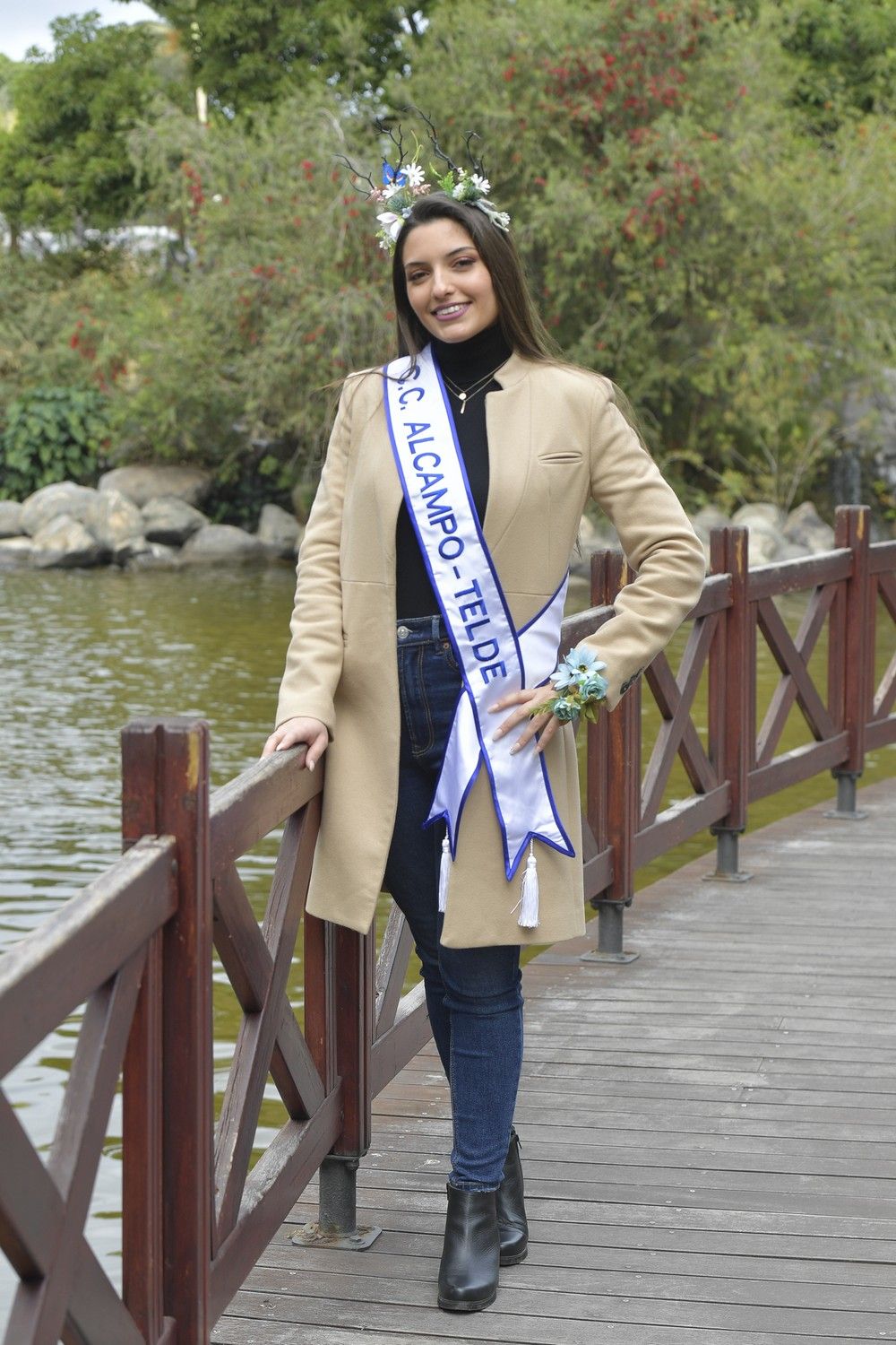 Candidatas a Reina del Carnaval de Las Palmas de Gran Canaria: Judith del Pino Matías (Centro Comercial Alcampo)