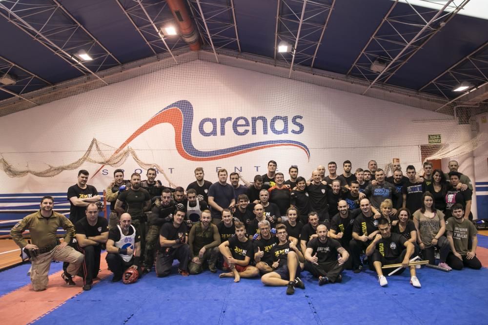 La Tenderina, en Oviedo, practica el Krav Maga